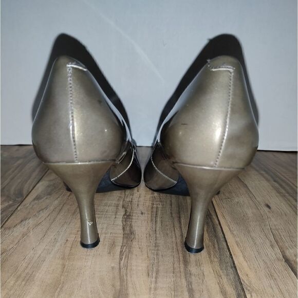 Nordstrom BP Peekaboo Peep Toe High Heel Stiletto Black Size: 7M.Shoes have we - Picture 9 of 9